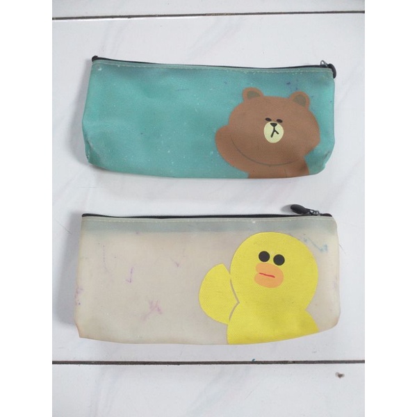 

(THRIFT) LINE Character Pencil Case