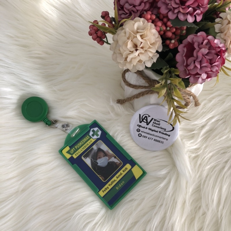 

PAKET ID CARD MURAH (Holder + Yoyo)