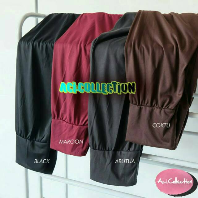 Celana Aladin Ban Panjang Size Standar / celamis Muslimah / Innerpants Murah / Celana Tidur Panjang