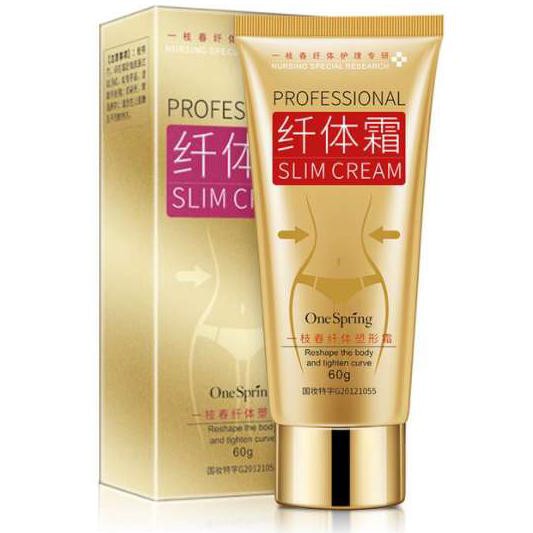 Perawatan Kulit/ Fat Burn Slimming Body Lift Cellulite Cream Professional One Spring
