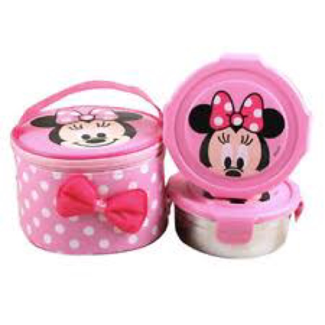 Tempat bekal mickey Stainless