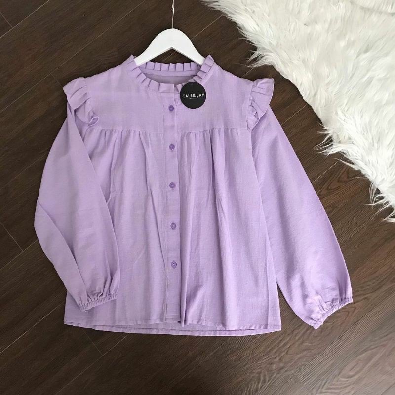 MRA - Baju atasan wanita terbaru Lola blouse korean style blouse wanita lengan panjang