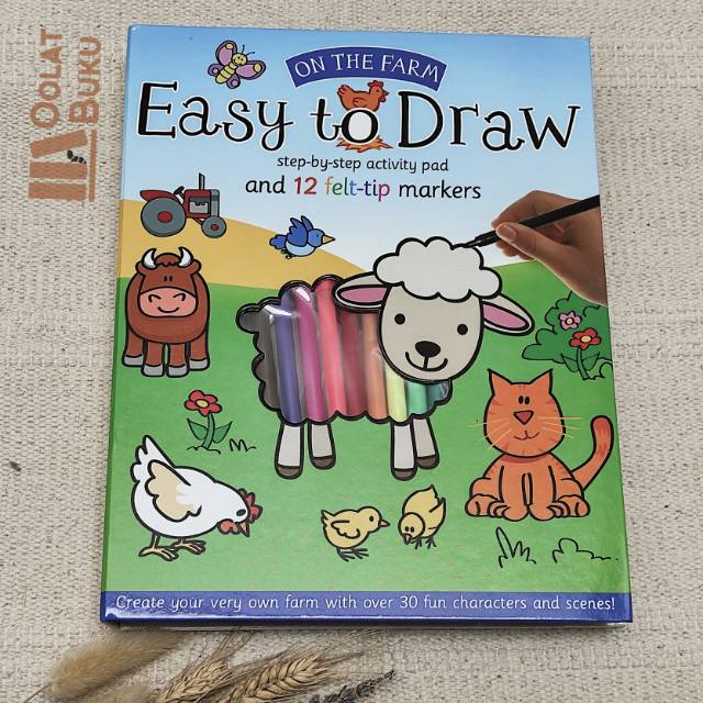 

Easy to Draw (Free 12 markers)