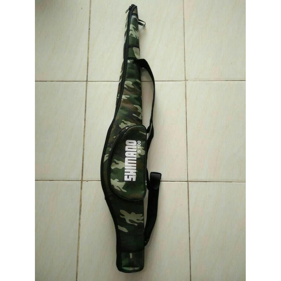 Nakks Tas Pancing Motif Loreng Shimano Bahan Premium Panjang 100Cm