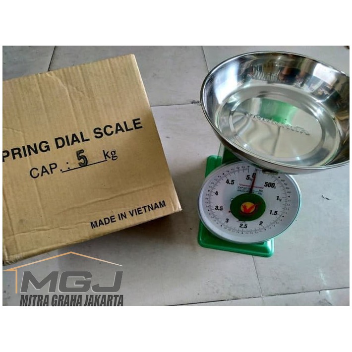 NHS TIMBANGAN DUDUK JARUM 5KG TIMBANGAN MANUAL 5 KG MGJ