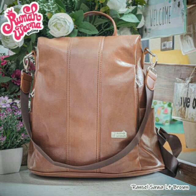 Tas ransel sawa rumah warna