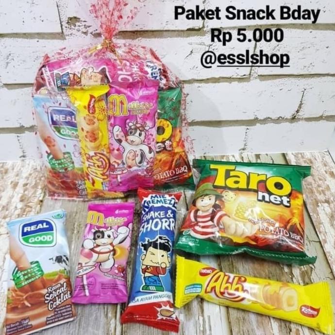 

PAKET SNACK ULANG TAHUN/ PAKET SNACK 5.000/ SOUVENIR BDAY