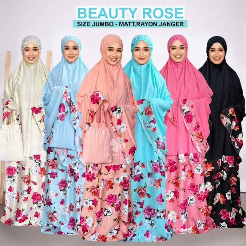 Mukena bali jumbo  JASMINE II SALSABILA II BEAUTYROSE