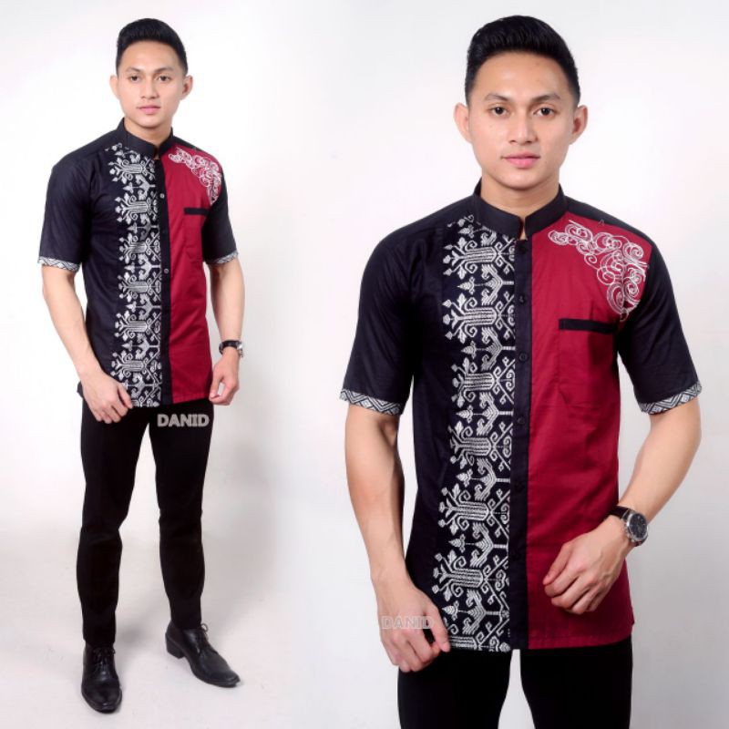 Baju muslim pria koko fashion pria pakaian muslim Quraish