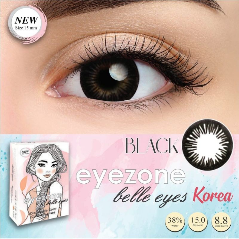 softlens warna new belle eyes diameter 15