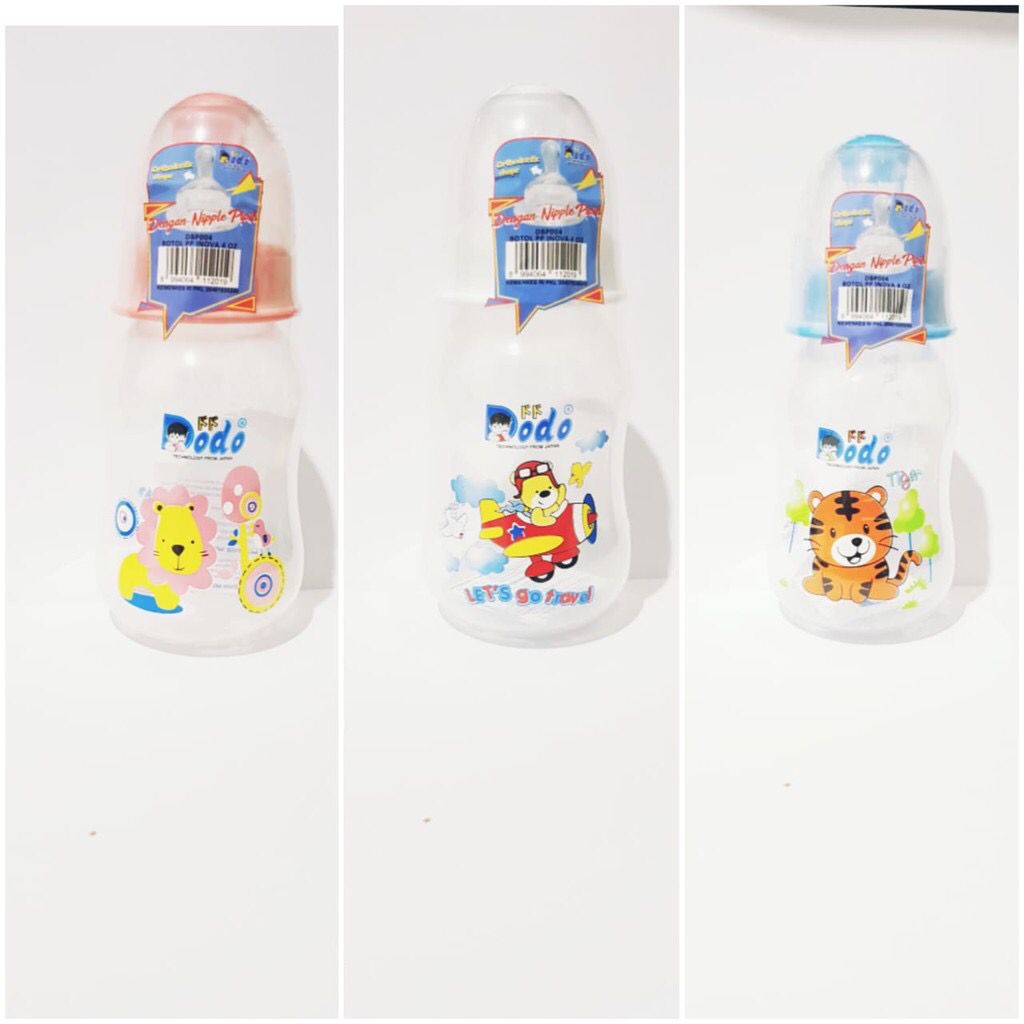 DODO BOTTLE PP INOVA 2 OZ (60ml)/ 4 OZ (120ml) / 8 OZ (240ml) BOTOL SUSU BAYI BPA FREE (1 PCS)