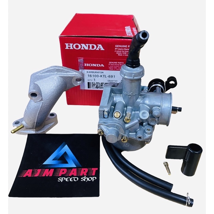 Karburator KTL + Intake Manipul Supra Fit New , Revo Lama PNP Mio Kahrimsa Supra Grad