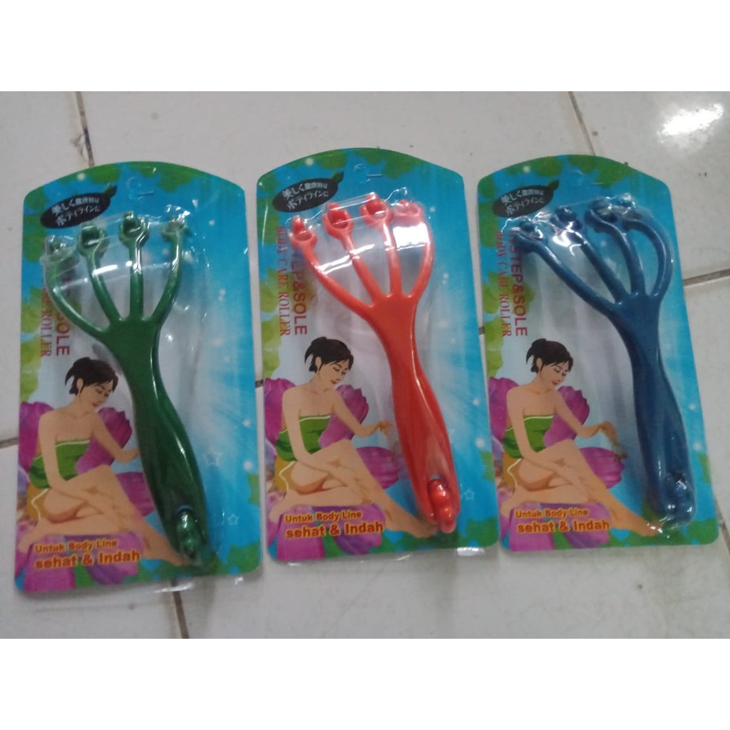 Body Care Roller Massage / Alat Pijat Refleksi Badan Kaki Tangan Serbaguna - Random Colour