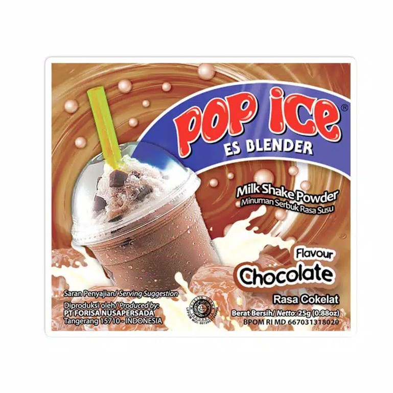 

Pop Ice Rasa Cokelat 1 Renceng