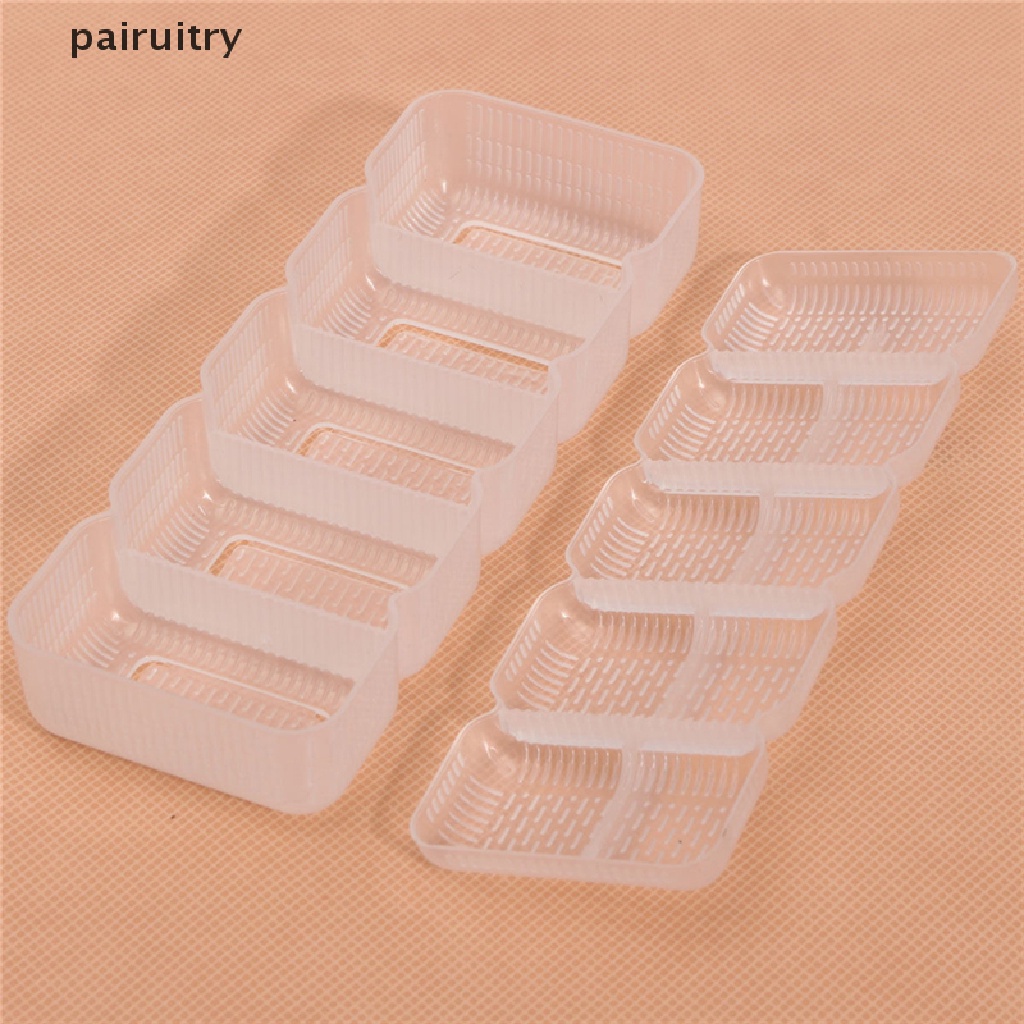 Prt Cetakan Sushi Nigiri Jepang 5 Slot Anti Lengket PRT