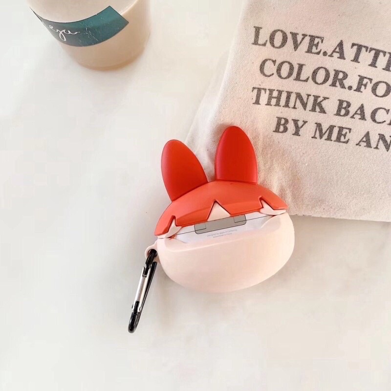 case airpods maleficent jack sparrow blossom power puff disney black witch angelina jolie karakter lucu unik casing airpod