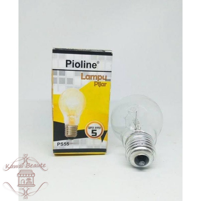 Pioline Lampu Pijar 5watt PS55 LED Lampu Ayam Pemanas Suhu