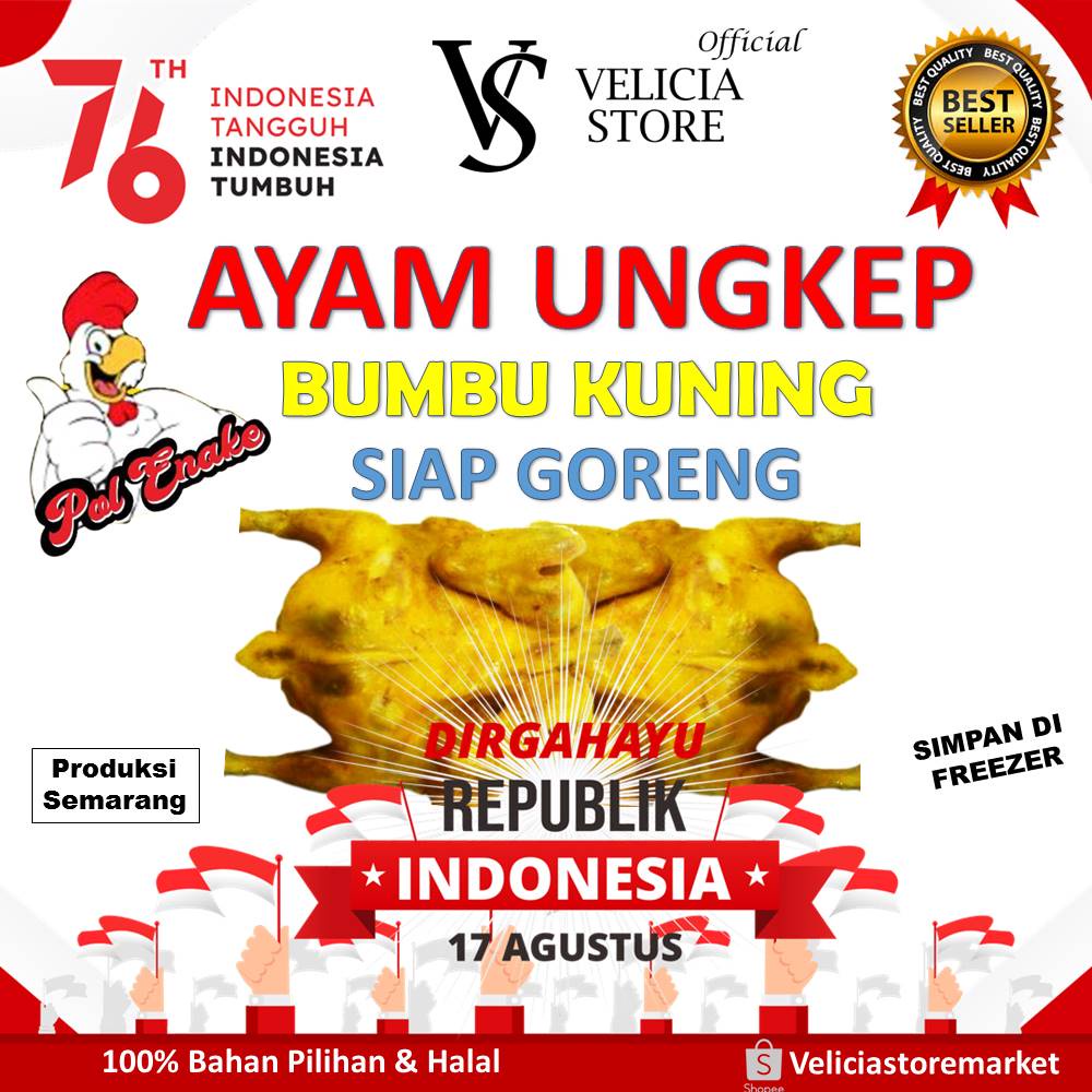 

Special Ayam Ungkep Pol Enake Promo Hut RI 3 Ekor 135K