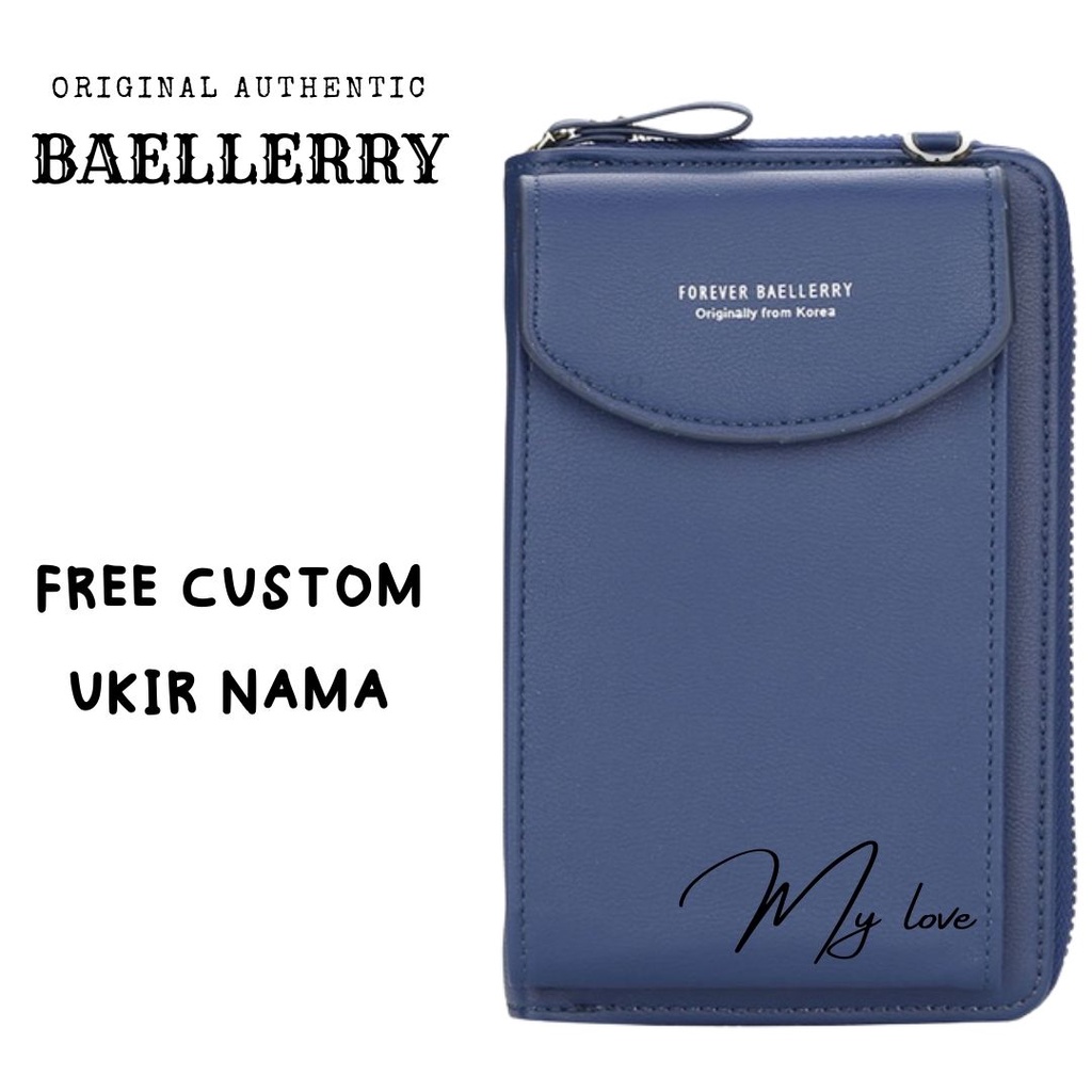 BA02 Original Baellerry Executive Business Long Wallet Dompet Panjang Pria dan Wanita