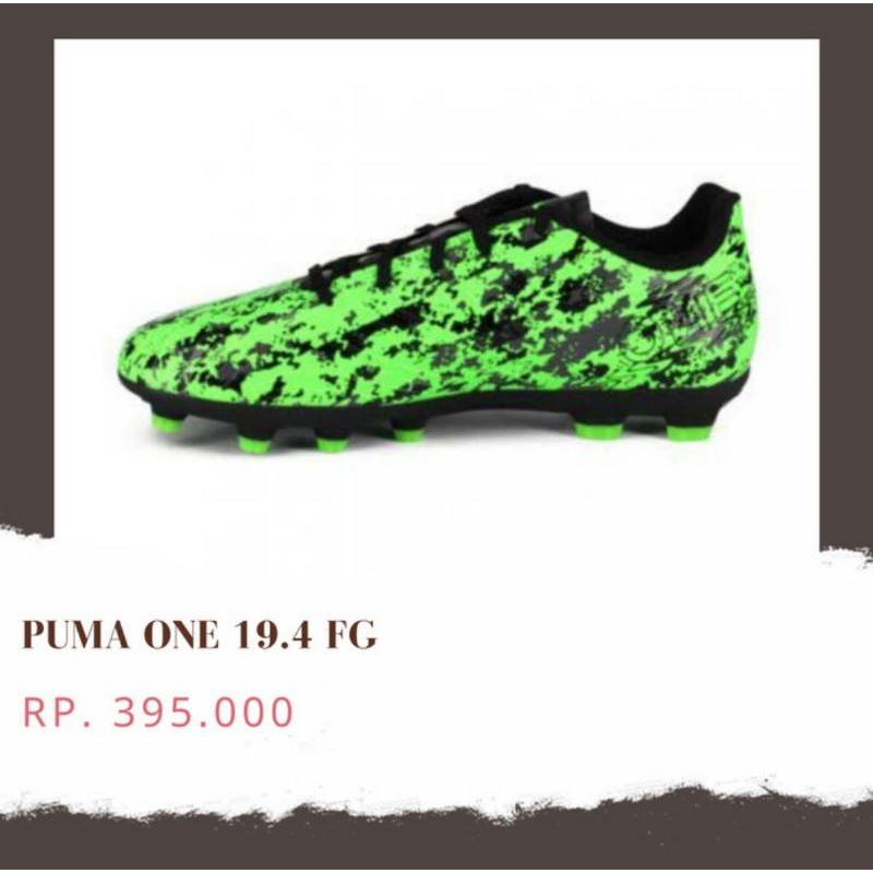 SEPATU PUMA ONE 19.4 FG ORIGINAL