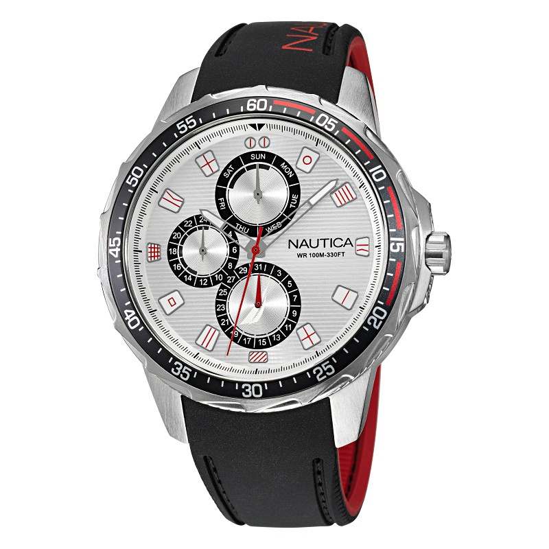 Nautica jam tangan pria Coba Lake NAPCLS117 Hitam