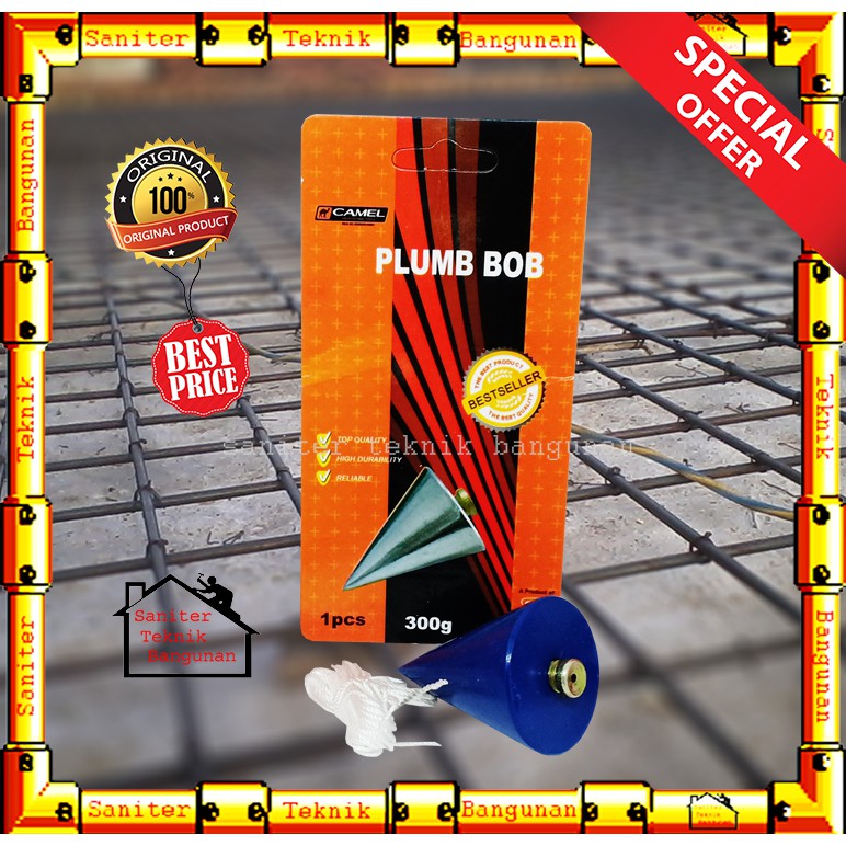 Lot Tukang 300 Gram Camel-Bandulan Tukang-Alat Keseimbangan