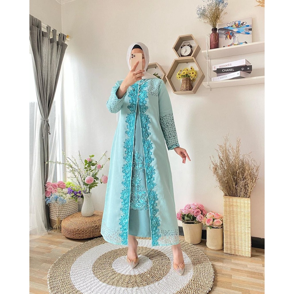 LONG GAMIS CARDIGAN/LONG GAMIS PESTA