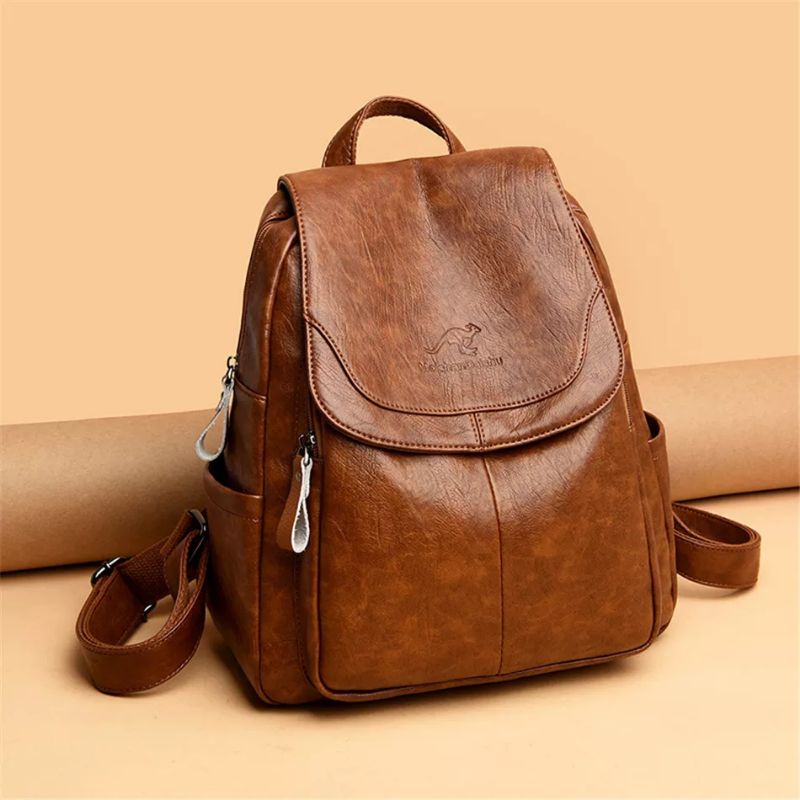 Tas Wanita Ransel Tas Sintetis Kulit Tas MOCHILLASTORE Tas Backpack Women Korean Style Populer