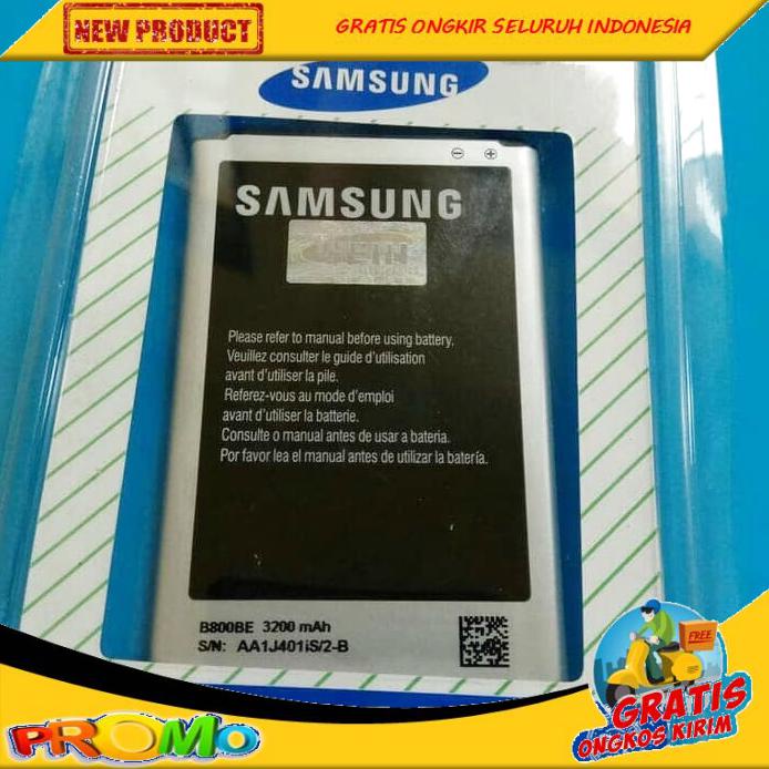 TERBARU ORIGINAL BATERAI SAMSUNG B800BE B800BU B800BC BOLEH RESELLER