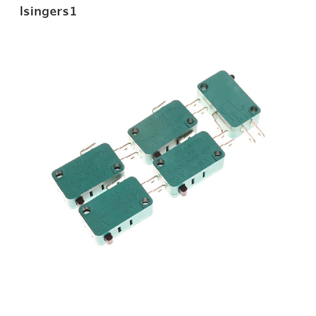 (lsingers1) 5pcs Saklar Mikro KW7-0 15A 16A