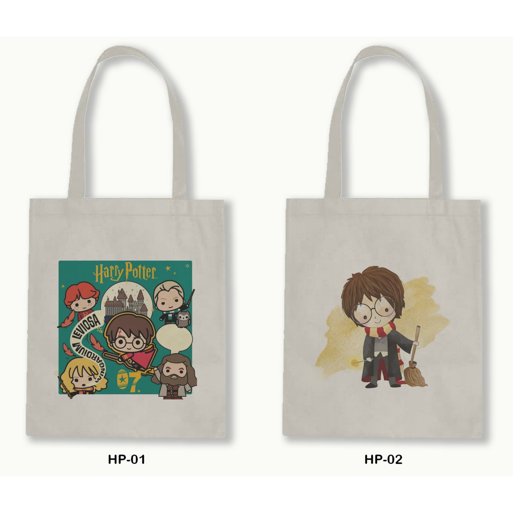 TOTE BAG BLACU 30X40 - HARRY POTTER series.11