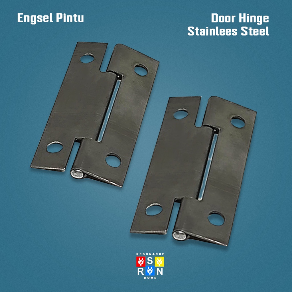 Engsel Kupu Plat Besi 2 Inci Hinges Resonance Home