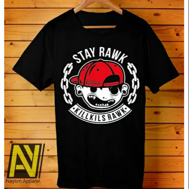 Kaos distro bergambar anime paling keren