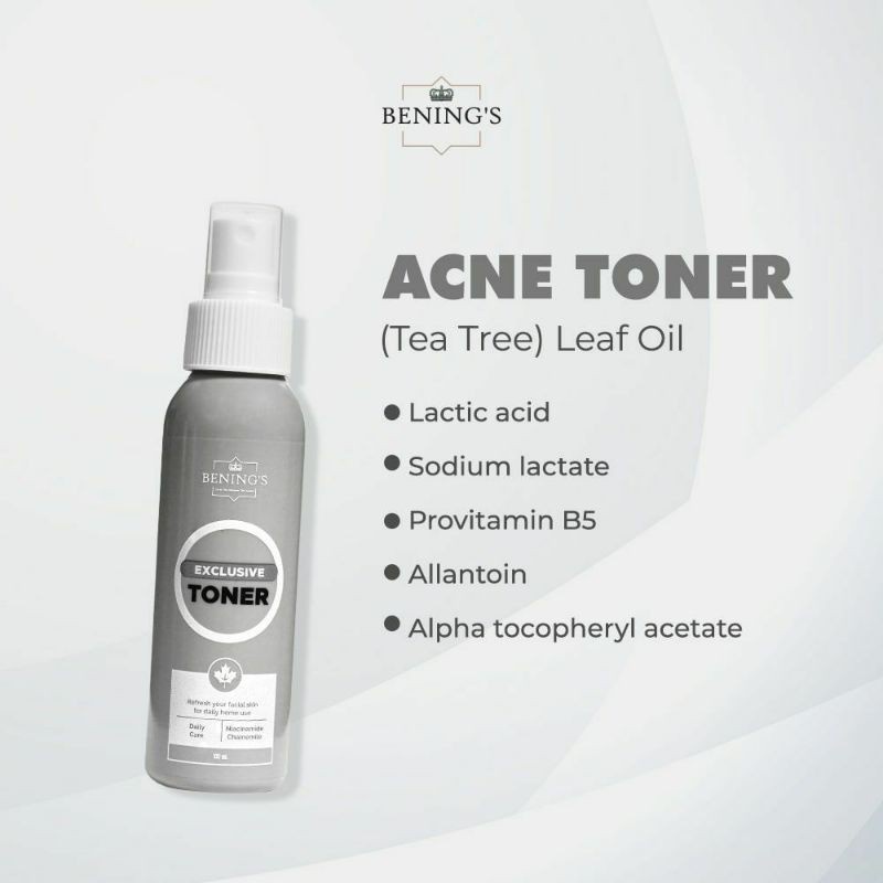 BENING SKINCARE by dr Okky Paket Acne Skincare FreeGift Cermin|Paketan jerawat dan beruntusan BENING CLINIC-3