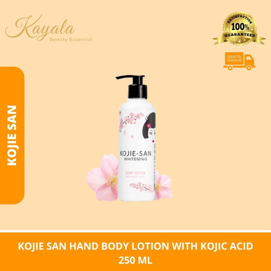 Jual KOJIE SAN HAND BODY LOTION with KOJIC ACID Shopee Indonesia