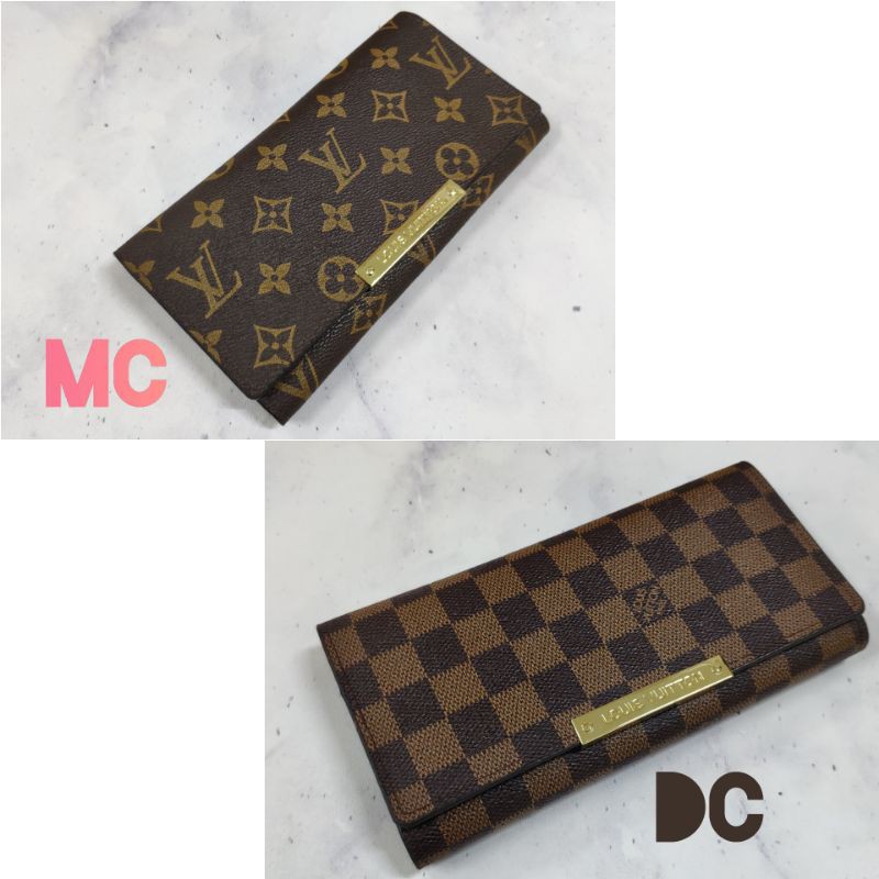 DOMPET LIPAT TIGA WANITA LV IMPORT SEMI PREMIUM GOOD QUALITY DOMPET PANJANG DOMPET IMPORT