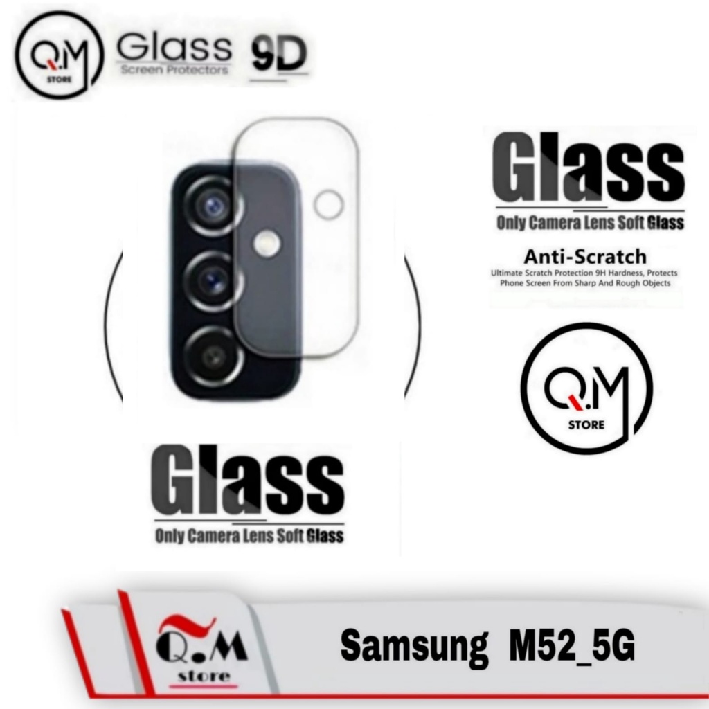 Paket 2 IN1 Tempered Glass Layar Full 9D SAMSUNG A52 5G Screen Guard Anti Gores Pelindung Layar