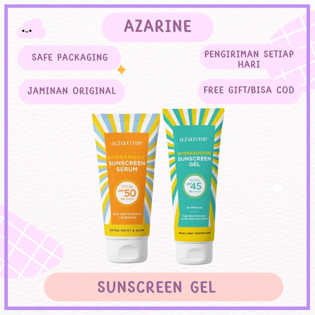 Azarine Hydrasoothe Sunscreen Gel (Blue Light Protection)