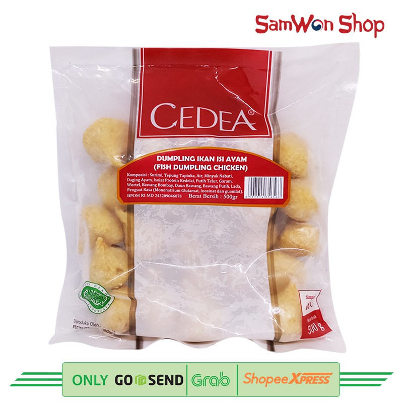 

CEDEA FISH DUMPLING CHICKEN 500 GRAM - FROZEN FOOD IKAN OLAHAN