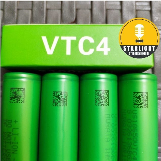 BATERAI / Battery SONY VTC 4 VTC 4 18650 2100 MAH 3.7V Authentic