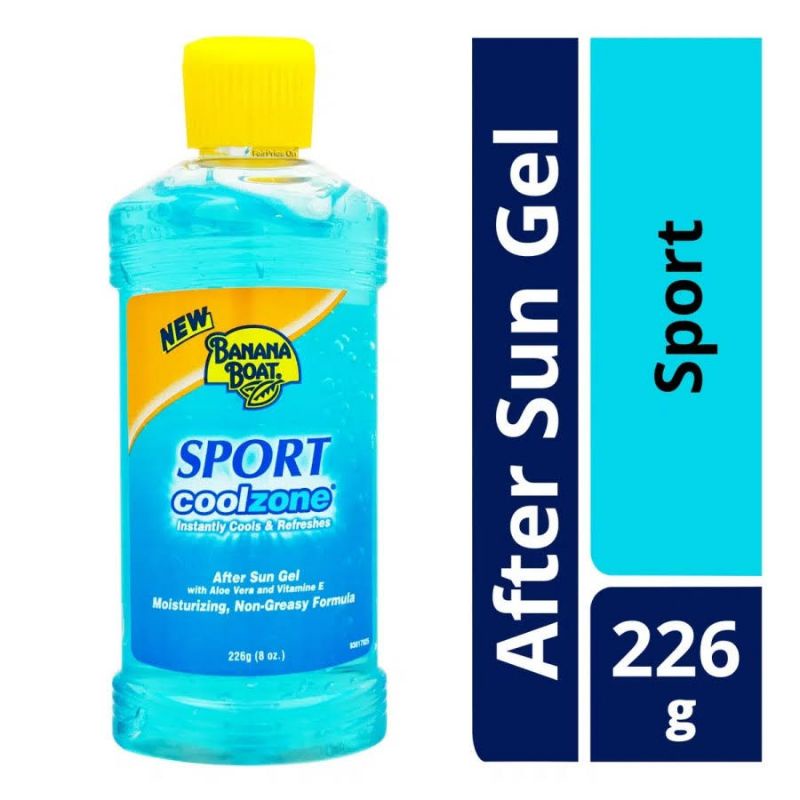 BANANA BOAT SPORT COOLZONE AFTER SUN GEL.. ORI