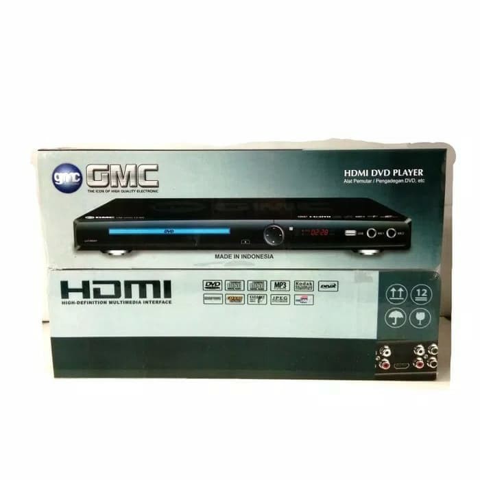 Promo DVD PLAYER GMC HDMI BM 088B   KABEL HDMI Berkualitas