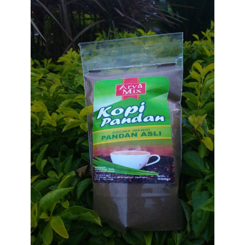 

Kopi Pandan Wangi dari Biji Kopi Robusta + Daun Pandan Wangi (Asli), Ukuran 210 Grm