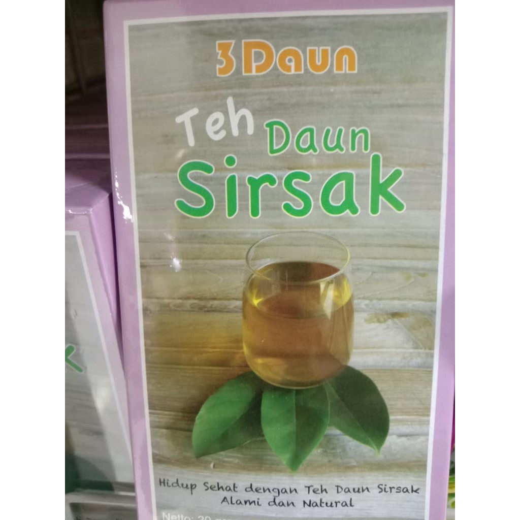 

3 Daun Teh Daun Sirsak