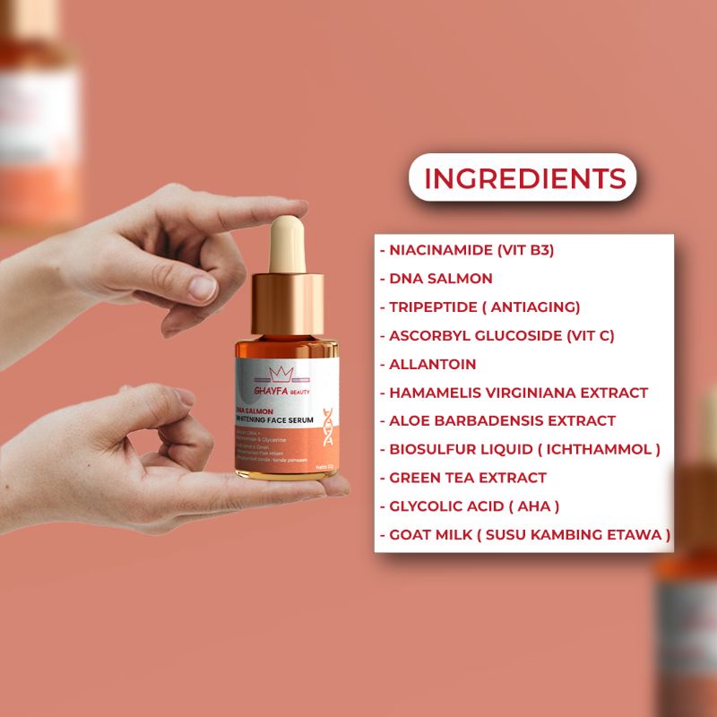 Serum DNA Salmon Whitening