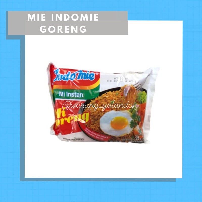 

Mie Indomie Goreng