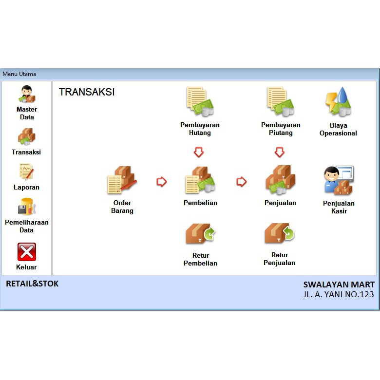 Software Komputer Kasir Startech Retail Dan Stock Offline Bergaransi