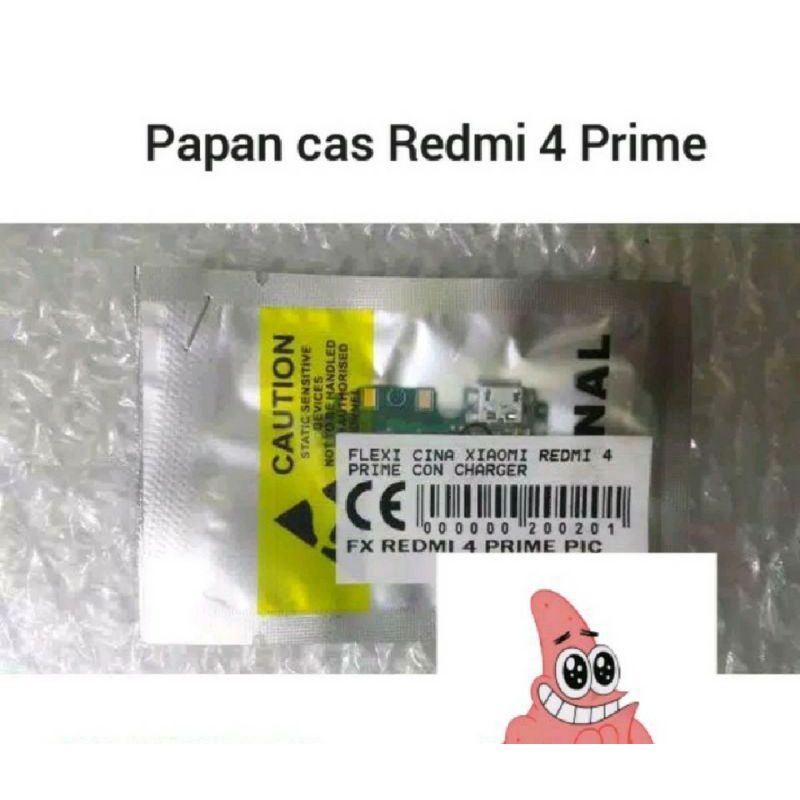 FLEXIBLE KONEKTOR CHARGER CAS PAPAN CHARGER CAS XIAOMI REDMI 4 PRIME ORIGINAL