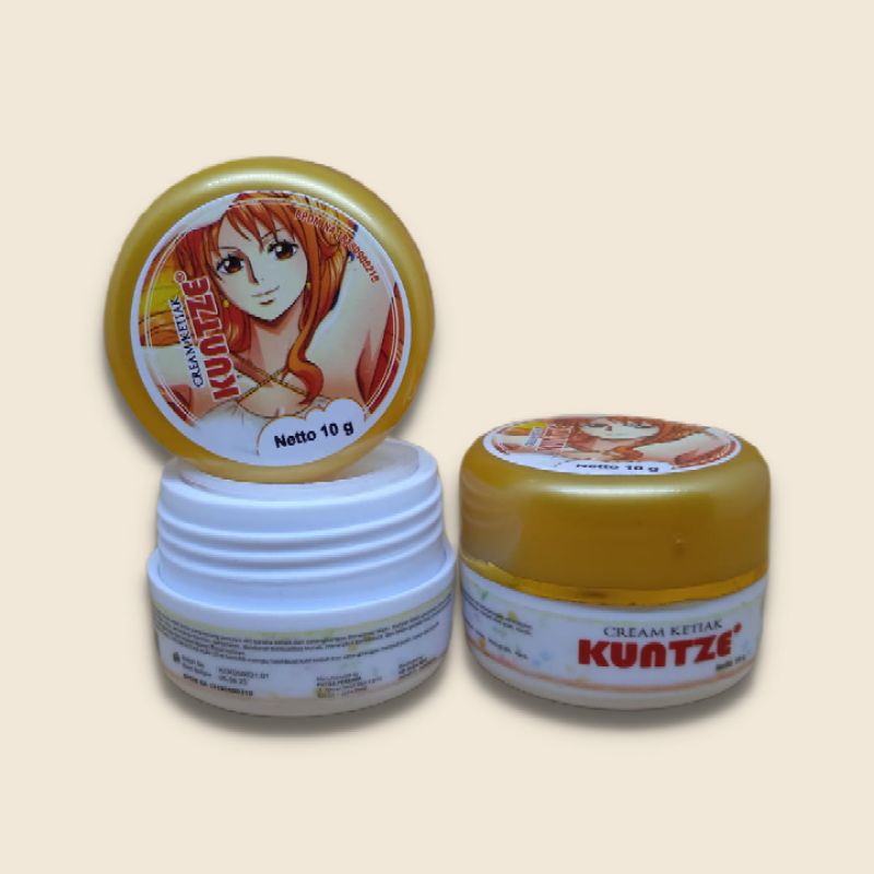 CREAM KETIAK KUNTZE BPOM krim ketiak &amp; selangkangan kuntze BPOM 10 gr Bisa COD