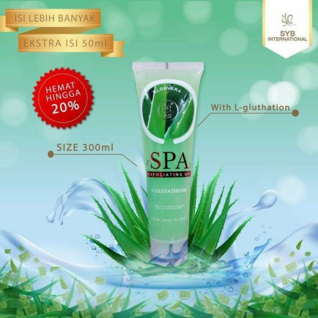 [ALOEVERA] SYB BODY SHOP PEELING GEL / BODY SPA BPOM